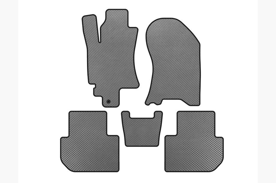 Subaru Tribeca 2005–2014 EVA autokoberce do interiéru (šedé) Image
