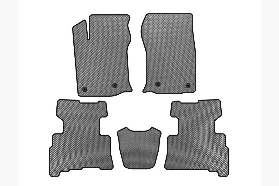 Toyota 4Runner 2009–2024 EVA autokoberce do interiéru (2 řady, 2014-2024, 7místné, šedé) Image