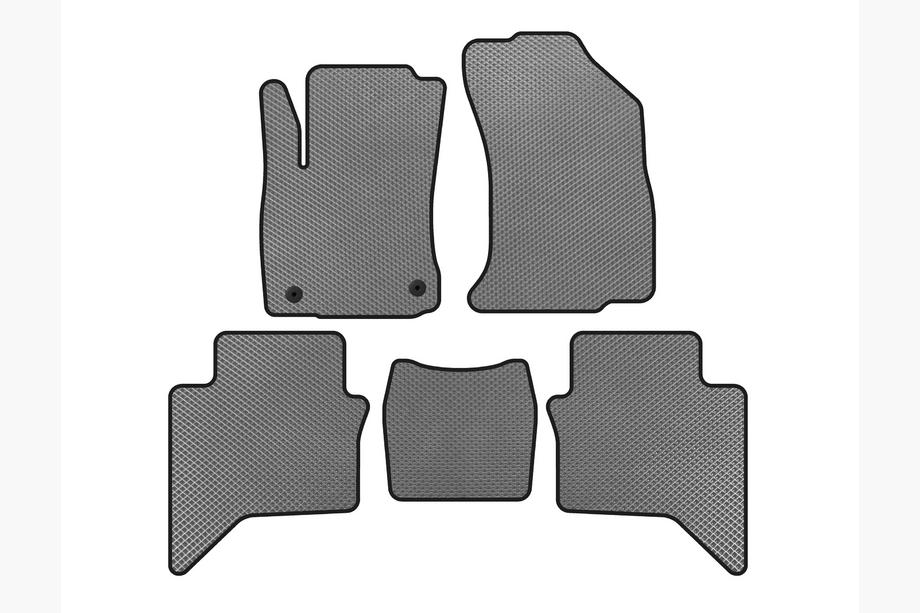 Toyota Hilux 2015– EVA autokoberce do interiéru (šedé) Image