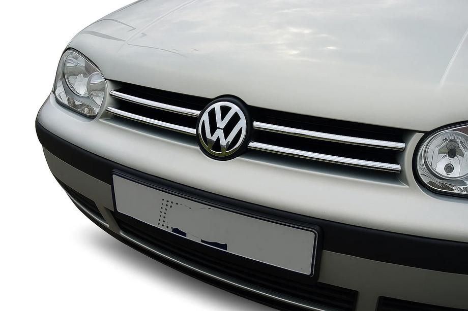 Volkswagen Golf 4 1997–2006 Nerezové kryty na mřížku (4 ks) Image