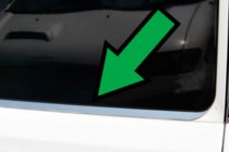 Opel Combo 2012–2018 Lišta zadního okna (nerez) fotografie 6