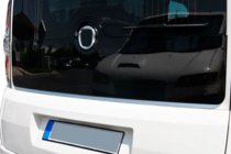 Opel Combo 2012–2018 Lišta zadního okna (nerez) fotografie 4