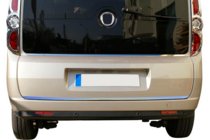 Opel Combo 2012–2018 Lišta zadního okna (nerez) fotografie 5