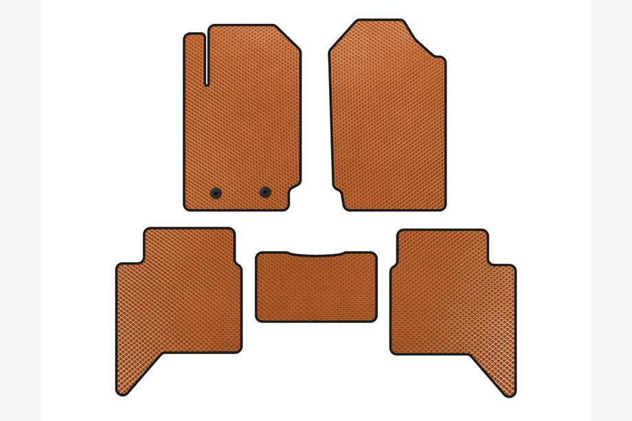 Ford Ranger 2011–2022 EVA autokoberce (oranžové) Image