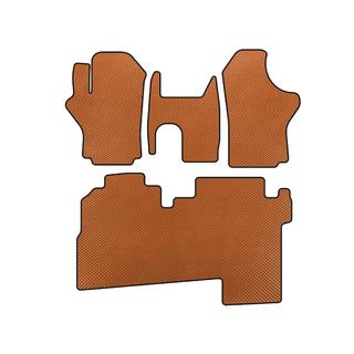 Autokoberce EVA do interiéru (2004-2007, 2 řady, 8místné, oranžové) Hyundai H200, H1, Starex 1998–2007