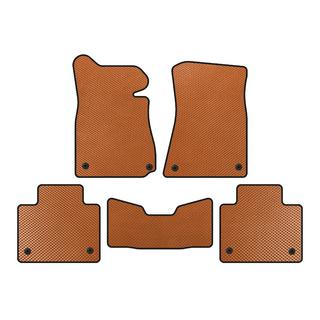 EVA autokoberce do interiéru (2011-2015, sedan, bez 4x4, oranžové) Lexus GS 2011–2020