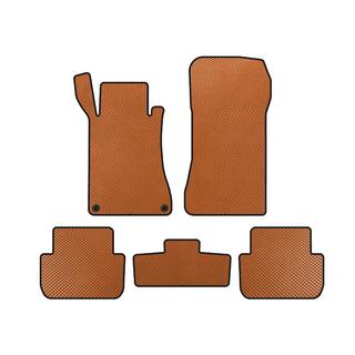 EVA autokoberce do interiéru (kupé, oranžové) Mercedes CLK W209 2002–2010