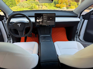 Tesla Model Y 2020– EVA autokoberce do interiéru (2020-2024, oranžové) fotografie 2