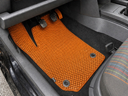 Volkswagen Polo 2001–2009 EVA autokoberce do interiéru (HB, 3/5dveřový, oranžové) fotografie 1