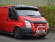 Ford Transit 2000–2014 Sluneční kšilt na čelní sklo (černý lesk, 5 mm) fotografie 16