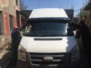 Ford Transit 2000–2014 Sluneční kšilt na čelní sklo (černý lesk, 5 mm) fotografie 6