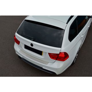 Nerezová lišta na zadní nárazník (2006-2008, SW, nerez) BMW řady 3 E90/E91 2005–2011 fotografie 1