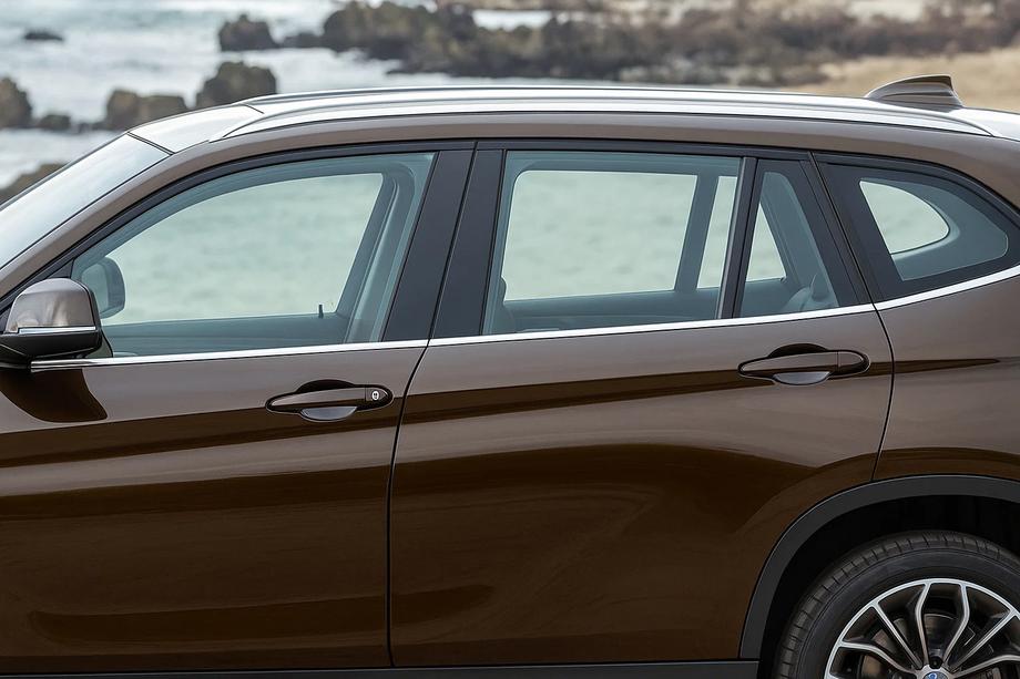 BMW X5 E70 2007–2013 Spodní lišty oken (6 ks, nerez) Carmos - turecká ocel Image