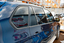 BMW X5 E70 2007–2013 Nerezové lišty sloupků dveří fotografie 3