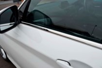 BMW řada 1 F20/F21 2011–2019 Okenní lišta (nerezová) fotografie 5