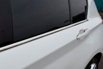 BMW řada 1 F20/F21 2011–2019 Okenní lišta (nerezová) fotografie 9