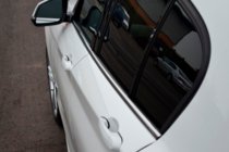 BMW řada 1 F20/F21 2011–2019 Okenní lišta (nerezová) fotografie 8