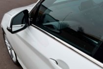 BMW řada 1 F20/F21 2011–2019 Okenní lišta (nerezová) fotografie 6