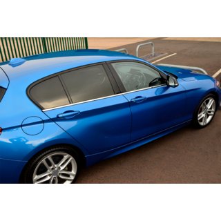 Okenní lišta (nerezová) BMW řada 1 F20/F21 2011–2019 fotografie 1