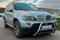 BMW X5 E53 1999–2006 Přední ochranný rám (bull bar) WT003 (nerez) 50 mm fotografie 1