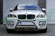 BMW X5 E70 2007–2013 Přední ochranný rám (bull bar) WT003 (nerez) fotografie 1