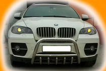 BMW X6 E71 2008–2014 Přední ochranný rám (bull bar) WT003 (nerez) 50 mm fotografie 4