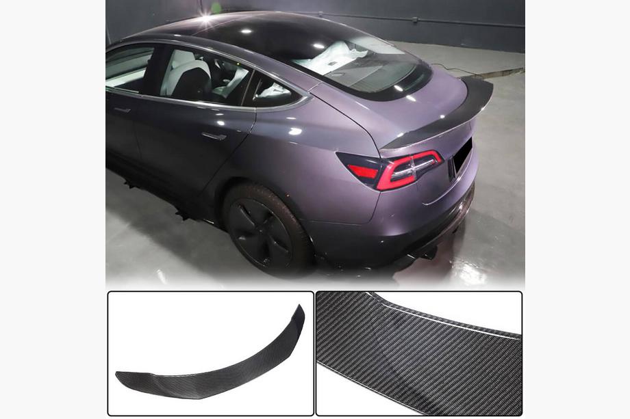 Tesla Model 3 2017– Spoiler V1 (2017-2023, karbon) Image