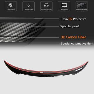 Spoiler V1 (2023+, karbon) Tesla Model 3 2017– fotografie 3