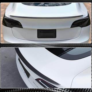 Karbonový spoiler V8 (2017-2023, karbon) Tesla Model 3 2017– fotografie 4
