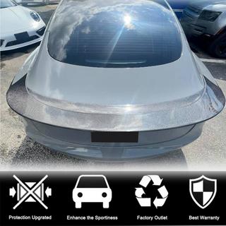 Spoiler V9 (2017-2023, karbon) Tesla Model 3 2017– fotografie 2