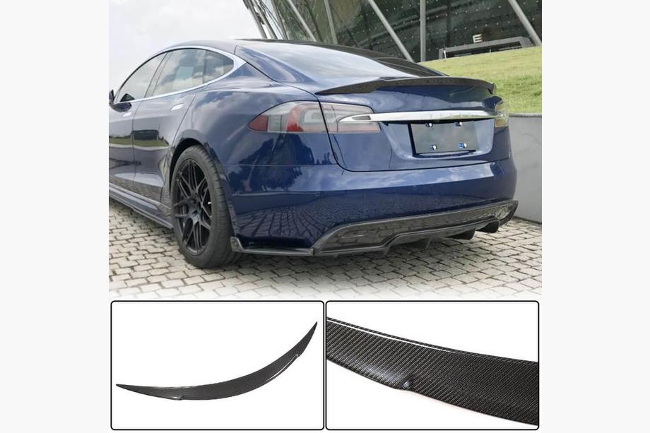 Tesla Model S 2012– Spoiler V1 (karbon) Image