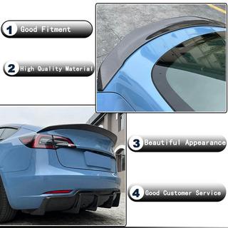 Spoiler V2 (2020-2025, karbon) Tesla Model Y 2020– fotografie 2