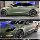 Tesla Model 3 2017– Nástavce prahů V2 (2017-2023, karbon) fotografie 6
