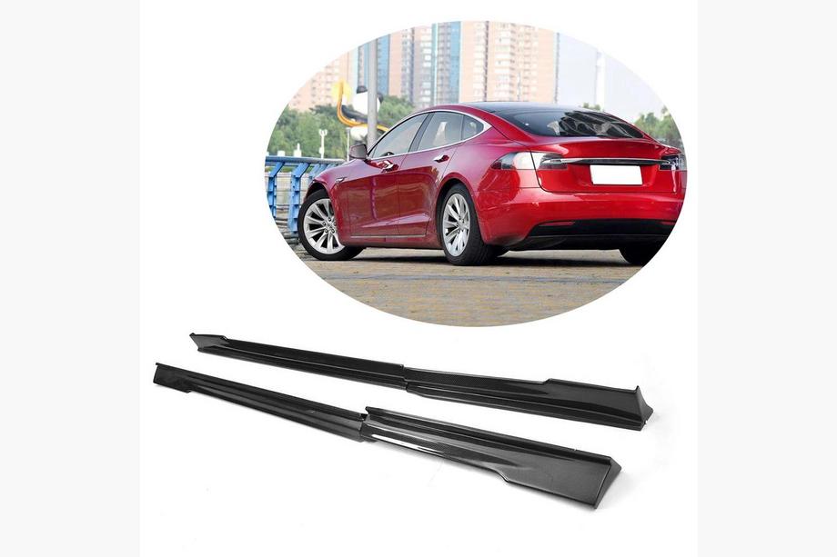 Tesla Model S 2012– Kryty prahů V2 (2014-2021, karbon) Image