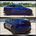Tesla Model Y 2020– Prahové nástavce V2 (2020-2025, karbon) fotografie 5