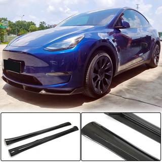 Prahové nástavce V2 (2020-2025, karbon) Tesla Model Y 2020– fotografie 1