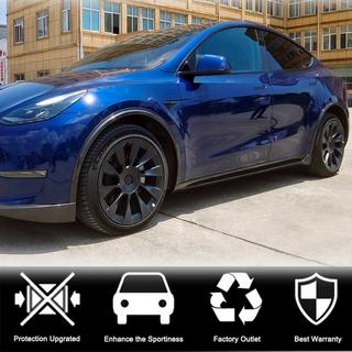 Prahové nástavce V2 (2020-2025, karbon) Tesla Model Y 2020– fotografie 3