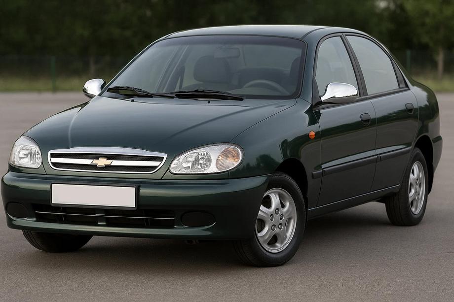 Chevrolet Lanos 1998–2017 Nerezové kryty zpětných zrcátek Image