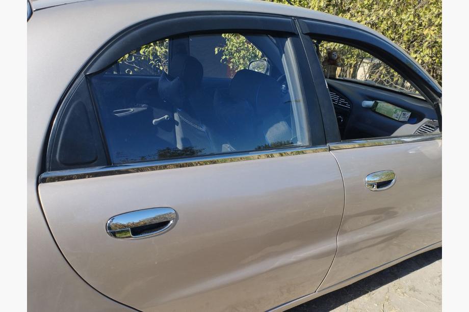 Chevrolet Lanos 1998–2017 Okenní lišty (4 ks, nerez) Image