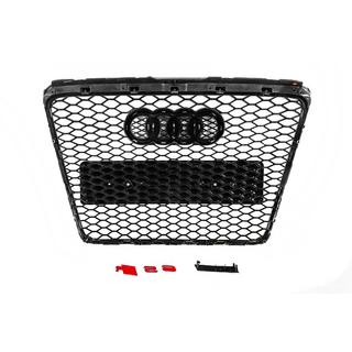Přední maska RS-style (šedá s chromem) Audi A6 C6 2004–2011 fotografie 4