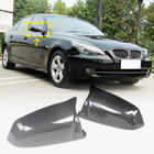BMW řada 5 E60/E61 2003–2010 Kryty zpětných zrcátek (pro 2007-2010, karbon) fotografie 1