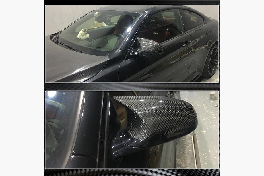 BMW řada 4 F32/F33/F36 2012–2020 Kryty zrcátek V2 (pro F82/F83, karbon) Fotografie 3