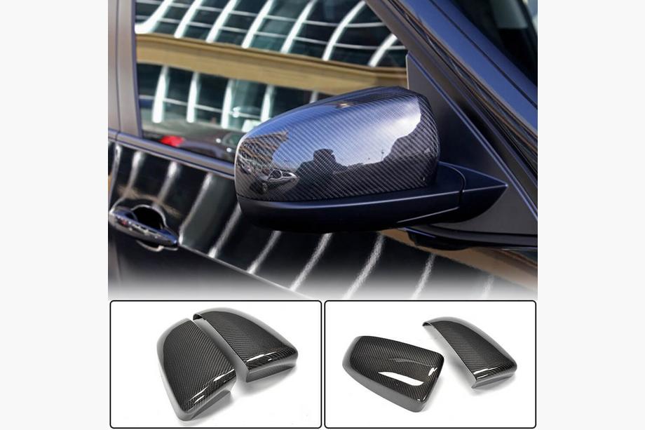 BMW X6 E71 2008–2014 Kryty zrcátek (karbon) Image
