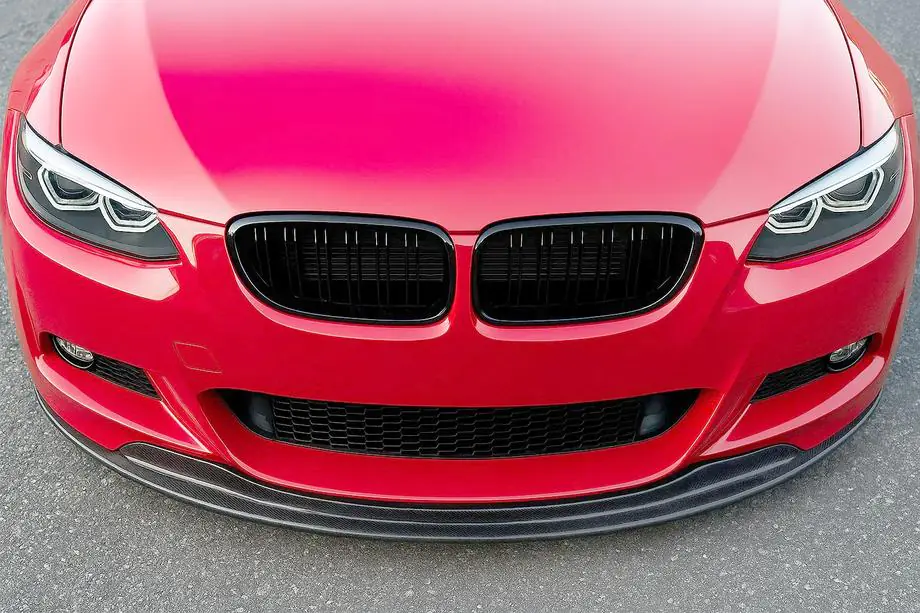 BMW řada 3 E92/E93 2006–2013 M-Look ledvinky (pro 2007-2010 non-M / 2008-2013 M3, lesklá černá) Fotografie 1
