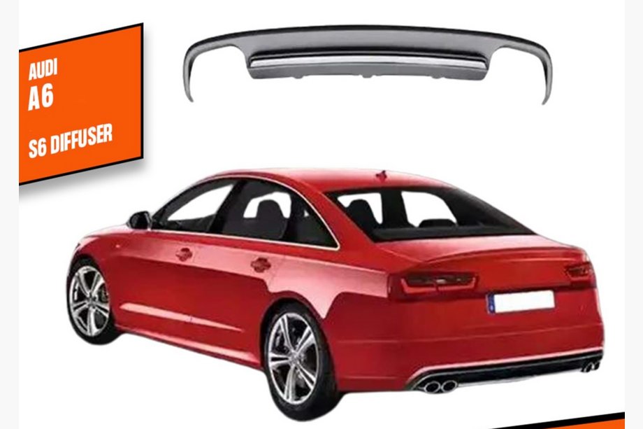 Audi A6 C7 2011–2017 Difuzor zadního nárazníku DPT V1 (2011-2014) Image