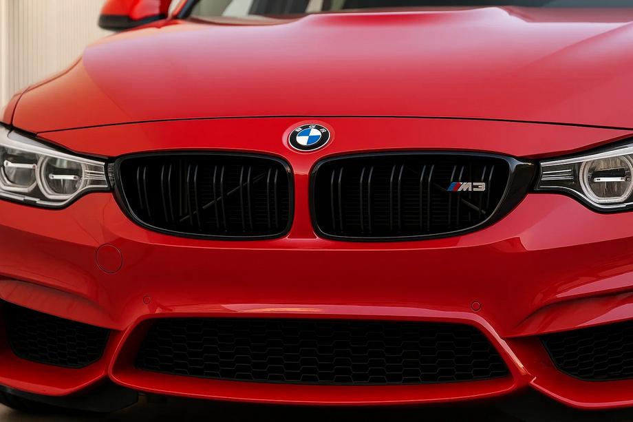 BMW řada 3 F30/F31 2012–2019 Ledvinky M-Look (pro M3 F80, matná černá) Fotografie 2