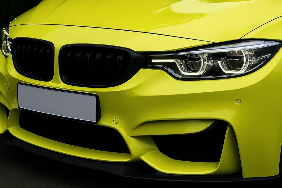 BMW řada 3 F30/F31 2012–2019 Ledvinky M-Look (pro M3 F80, matná černá) Fotografie 1