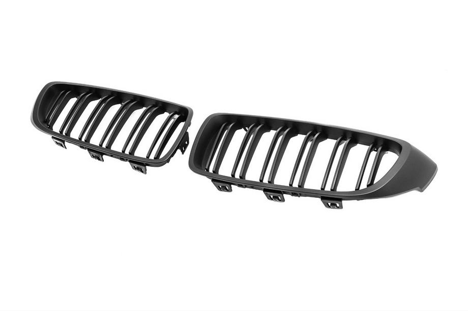 BMW řada 3 F30/F31 2012–2019 Ledvinky M-Look (pro M3 F80, matná černá) Fotografie 5