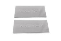 Citroen Jumper 2007–2025 Nerezové kryty vnitřních prahů Carmos V1 (2 ks) fotografie 1