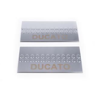 Nerezové kryty vnitřních prahů Carmos V1 (2 ks) Fiat Ducato 2006–2025 fotografie 2